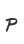 P