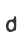 d