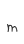 m
