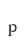 p