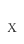 x