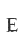 E