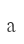 a