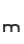 m