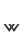 w