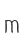 m