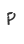 p