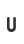 U