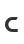 c