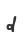 d