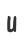 U
