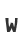w