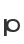 p