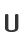 U