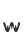 w