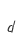 d