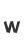 w
