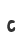c