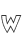 W
