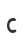 C