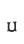 u