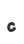 c