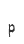 p