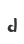 d