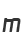 m