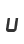 U