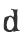 d