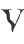 V