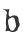 b