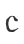 c