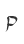 P
