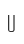 u