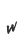 w