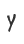 Y
