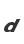 d