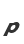 p