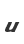u