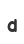 d