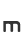 m
