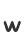 w