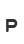 P