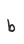 b