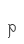p