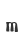 m