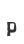p