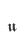 u